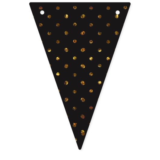 Zwart en Goud "Liefde" Garland Vlag Banner (Derde vlag)