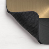 Zwart en goud muismat (Hoek)