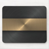 Zwart en goud muismat (Voorkant)