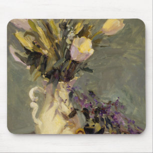 Zwart en goud muismat