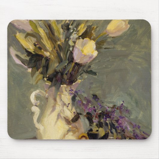 Zwart en goud muismat (Voorkant)