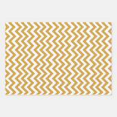 Zwart en goud Nieuwjaar set van 3 Inpakpapier Vel (Voorkant 3)