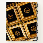 Zwart en goud notitieboek (Achterkant)