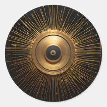 Zwart en Goud Occult Evil Eye