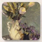 Zwart en goud onderzetter (Voorkant)