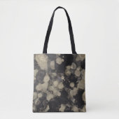 Zwart en goud ontworpen tote bag (Voorkant)