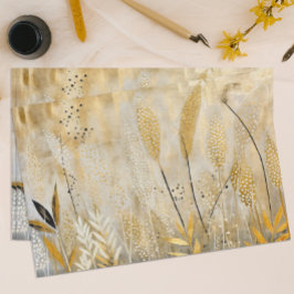 Zwart en goud oosters tissuepapier