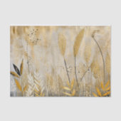 Zwart en goud oosters tissuepapier (Voorkant)