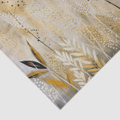 Zwart en goud oosters tissuepapier (Detail)