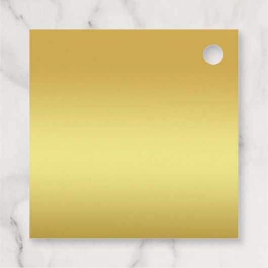 Zwart en goud ornamentaal verjaardagsfeestje dank bedankjes labels (Achterkant)