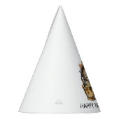 Zwart en Goud Oud en Nieuw Feesthoedjes (Links)