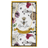 Zwart en Goud Queen Bee Moederdag Foto Klein Cadeauzakje (Voorkant)