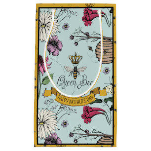 Zwart en Goud Queen Bee Moederdag Foto Klein Cadeauzakje