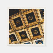 Zwart en goud servet (Voorkant)