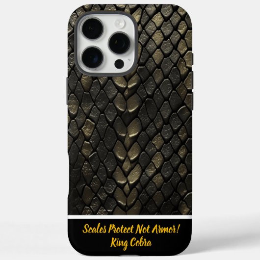 Zwart En Goud SlangPatronen Case-Mate iPhone Case (Achterkant)