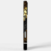 Zwart en goud snake skin design Case-Mate iPhone case (Achterkant / Rechts)