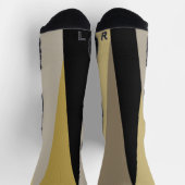 Zwart en goud sokken (Top)