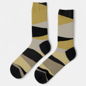 Zwart en goud sokken (Links)