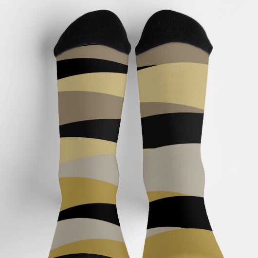 Zwart en goud sokken (Top)