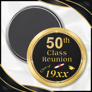 Zwart en Goud, Souvenirs voor 50th Class Reunion, Magneet