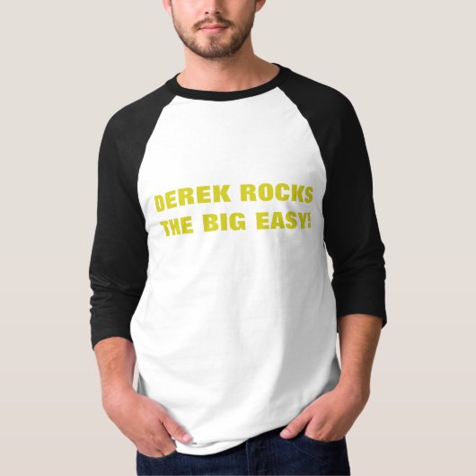 ZWART EN GOUD T-Shirt (Voorkant)