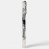 Zwart en goud telefoonhoesje marmeren ontwerp Case-Mate iPhone case (Achterkant / Rechts)