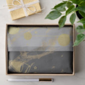 zwart en goud tissuepapier (Geschenk)