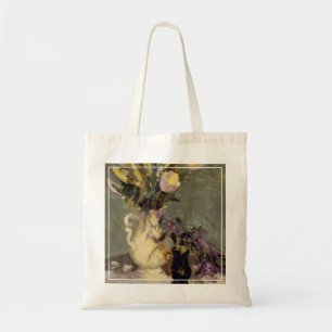Zwart en goud tote bag
