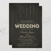 Zwart en goudbruin kaart (Voorkant / Achterkant)