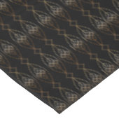 Zwart en gouddeo tafelkleed (Gekanteld)