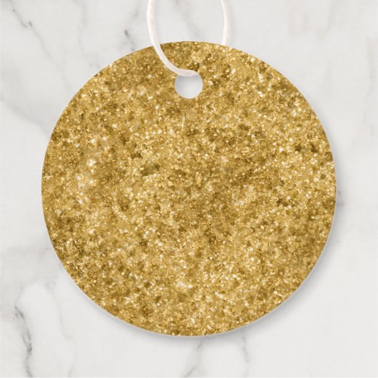 Zwart en gouden kunst Deco Archway Weddenschap Har Bedankjes Labels (Achterkant)