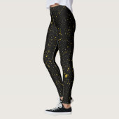 Zwart en Gouden Leggings (Links)