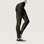 Zwart en Gouden Leggings (Rechts)