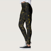 Zwart en Gouden Leggings (Links)