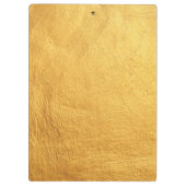 Zwart en gouden luxe design klembord (Achterkant)