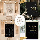 Zwart en gouden olievlek folie afdrukken