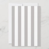 Zwart en Gouden Pioenrozen Halloween Baby shower Kaart (Achterkant)