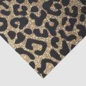 Zwart en goudglitter tissuepapier (Detail)