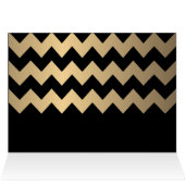 Zwart en goudkleurig - Blank (Binnen Horizontaal (Boven))