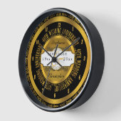 Zwart en goudlegant 40th Wedding Jubileum (Hoek)