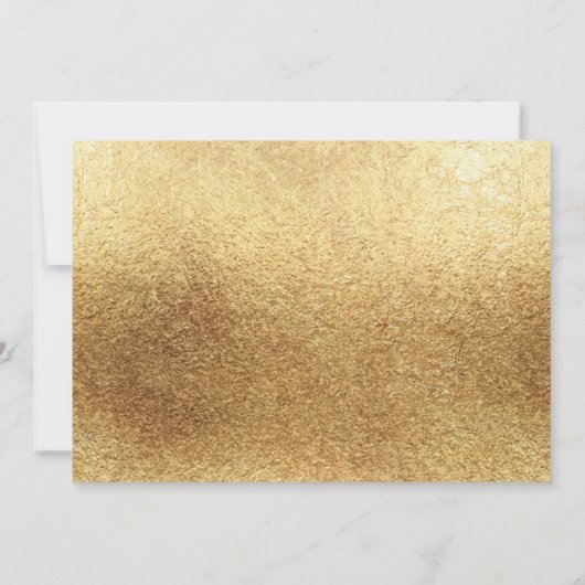 Zwart en goudmodern, stijlvol afstuderen (Achterkant)