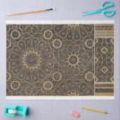 Zwart en goudpapier voor lospagina's tissuepapier (Craft)