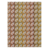 zwart en goudRozen floreel patroon Tafelkleed (Voorkant)