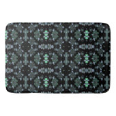 Zwart en grijs blauw badmat (Voorkant)