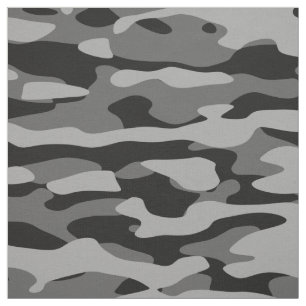 Zwart en grijs Camo stof