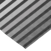 Zwart en grijs Camouflage getextureerde lijn strep Tafelkleed (Gekanteld)