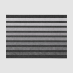Zwart en grijs Camouflage getextureerde lijn strep Tissuepapier