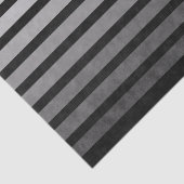 Zwart en grijs Camouflage getextureerde lijn strep Tissuepapier (Detail)