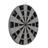 Zwart en grijs Combo 2 Regulation Dart Board Dartbord (Voorkant Links)