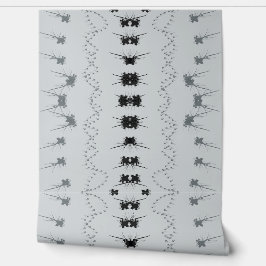 Zwart en Grijs eenvoudig ontwerp Behang